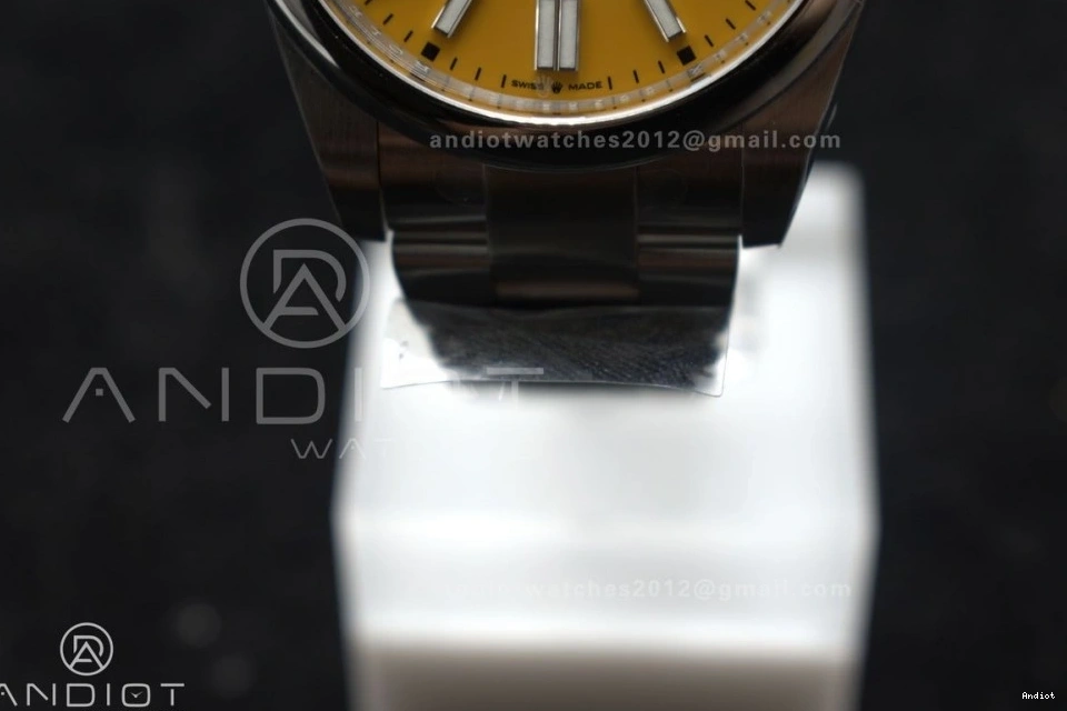 904L Best 41mm Clean Yellow VR3230 Perpetual Edition Oyster Steel 124300 Dial 1:1 1112